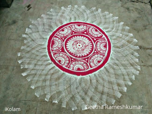 Rangoli: My daily kolam!