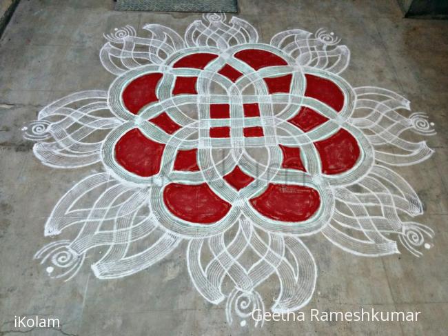 Rangoli: My daily kolam!