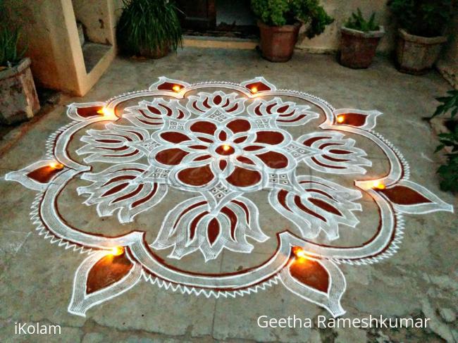 Rangoli: Ratha saptami spl kolam!