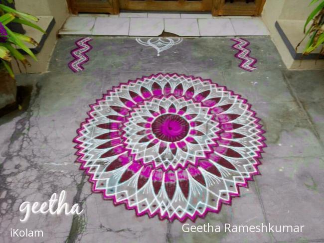 Rangoli: My daily kolam!