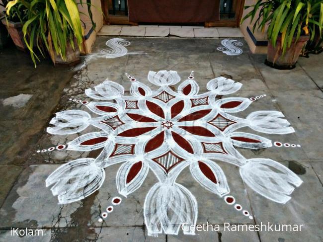 Rangoli: My daily kolam!