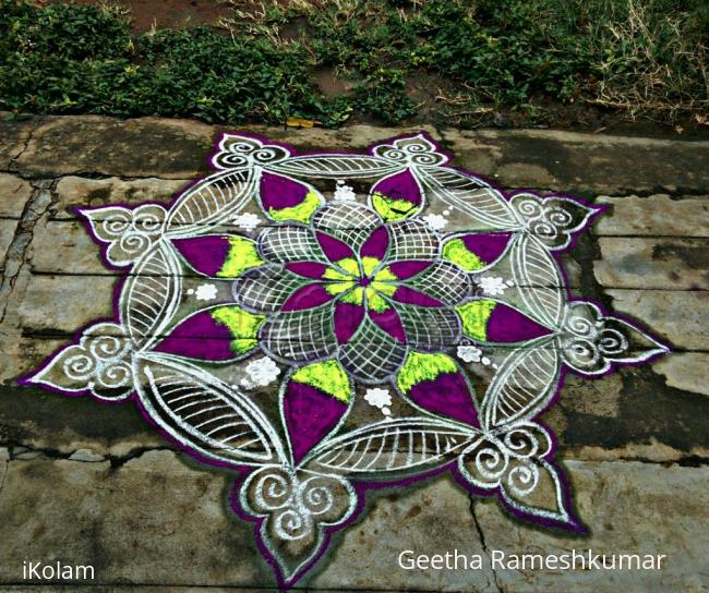 Rangoli: My daily kolam!