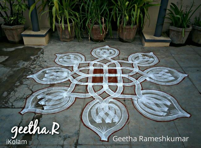 Rangoli: My daily kolam!