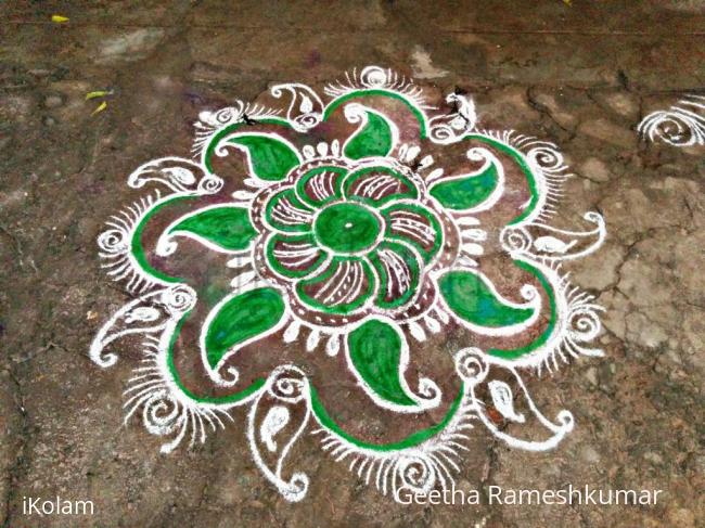 Rangoli: My daily kolam!