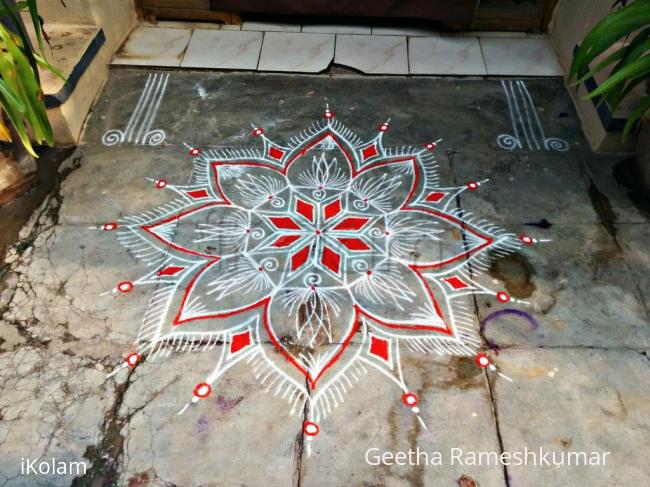 Rangoli: My daily kolam!