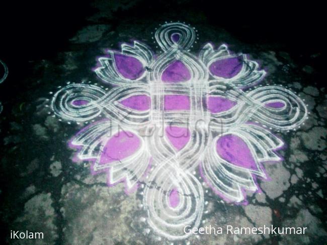 Rangoli: My daily kolam!