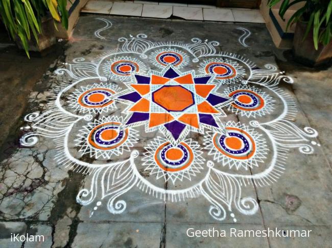 Rangoli: Margazhi kolam 12!