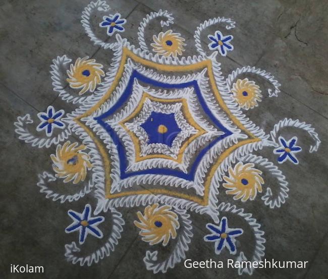 Rangoli: Daily kolam!