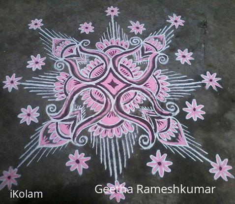 Rangoli: Friday kolam!