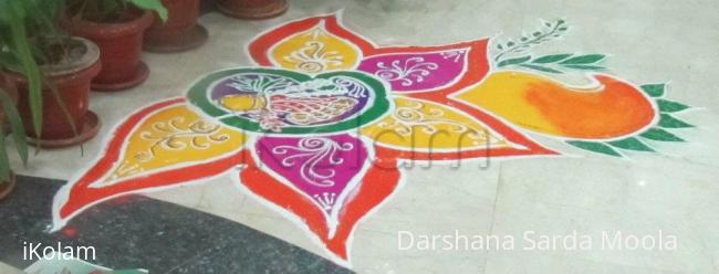 Rangoli: gudi padwa rangoli