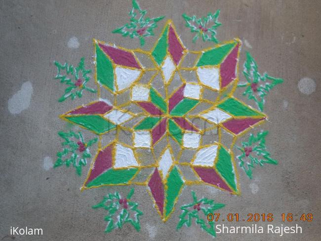 Rangoli: Christmassy