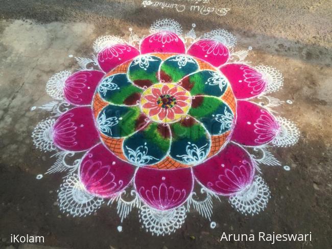 Rangoli: pongal rangoli