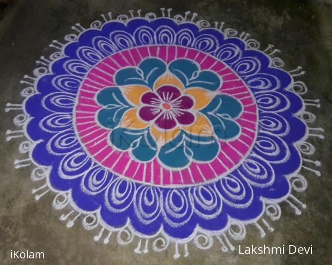 Rangoli: colourful rangoli