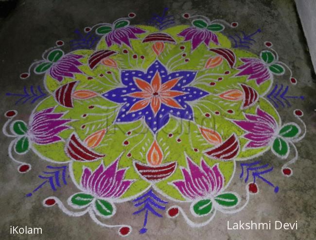 Rangoli: thai velli rangoli