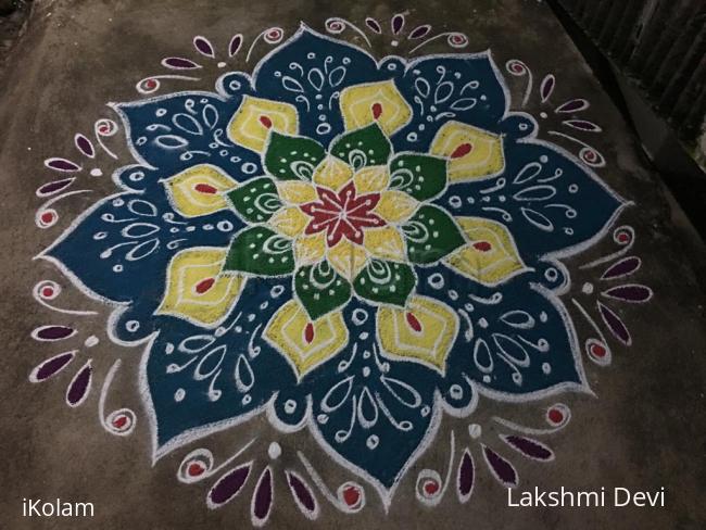 Rangoli: colourful rangoli