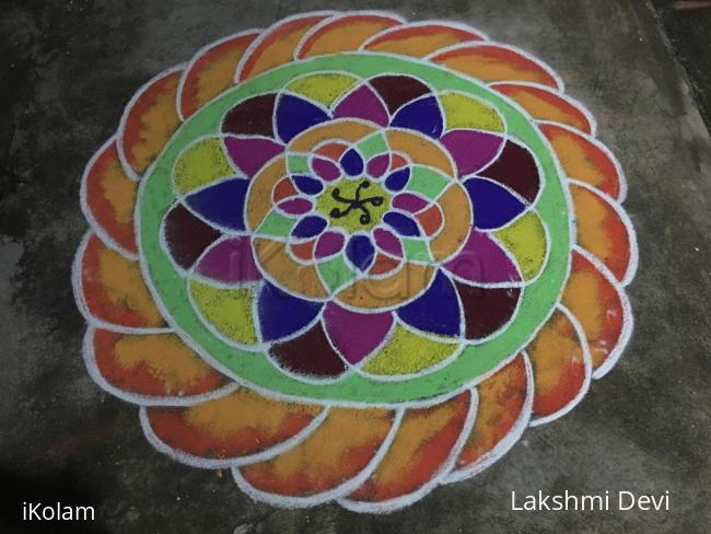 Rangoli: margazhi rangoli