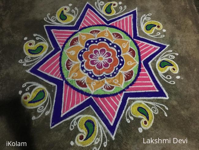 Rangoli: colourful rangoli