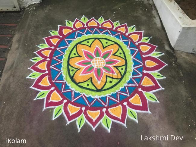 Rangoli: colourful rangoli