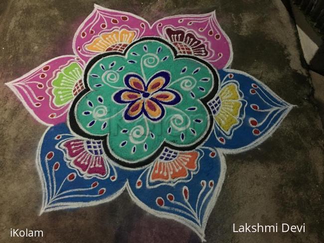 Rangoli: margazhi rangoli