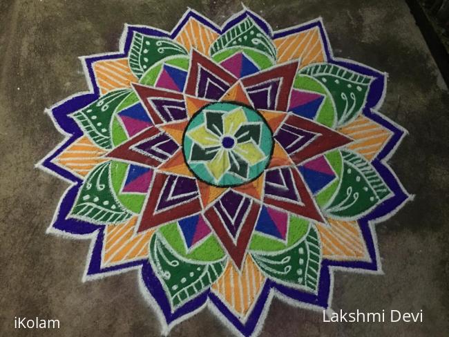 Rangoli: colourful rangoli