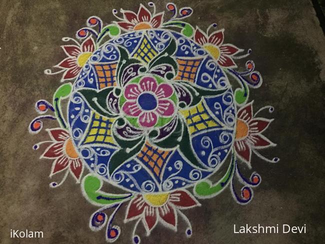 Rangoli: margazhi rangoli