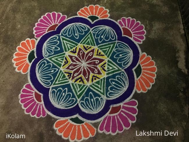 Rangoli: colourful rangoli