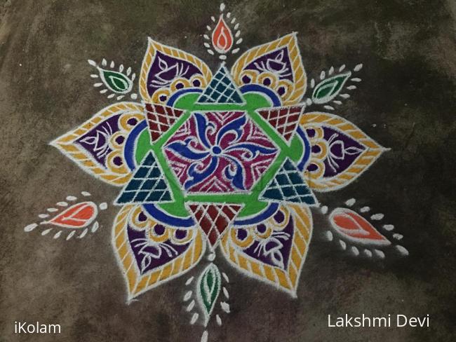 Rangoli: colourful rangoli