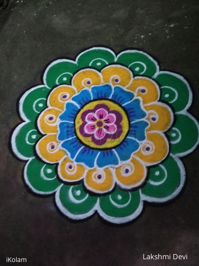 Rangoli: margazhi rangoli -2