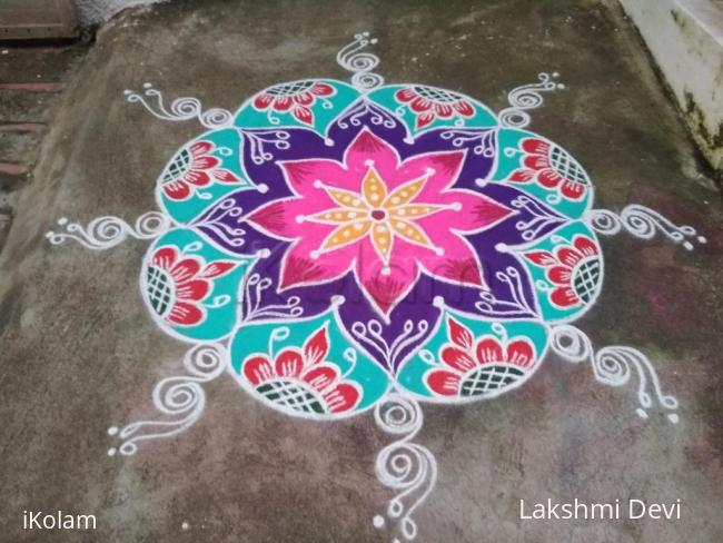 Rangoli: colourful rangoli