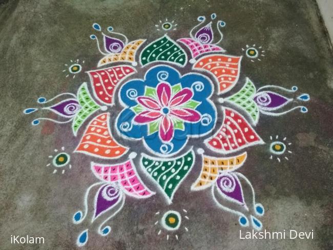 Rangoli: colourful rangoli