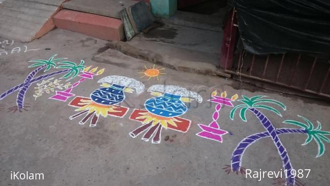 Rangoli: Margazhi kolam