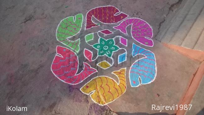 Rangoli: Margazhi kolam