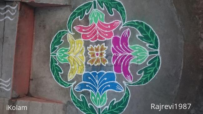 Rangoli: Margazhi kolam 