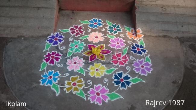 Rangoli: Margazhi kolam 