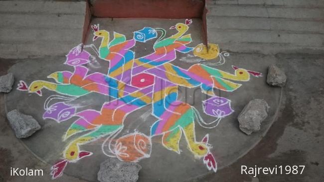 Rangoli: Margazhi kolam 