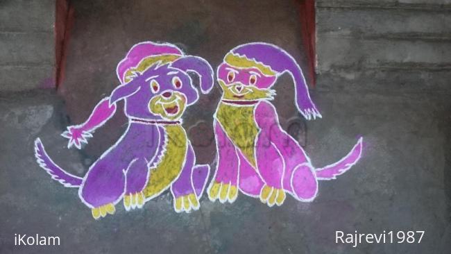 Rangoli: Margazhi kolam 