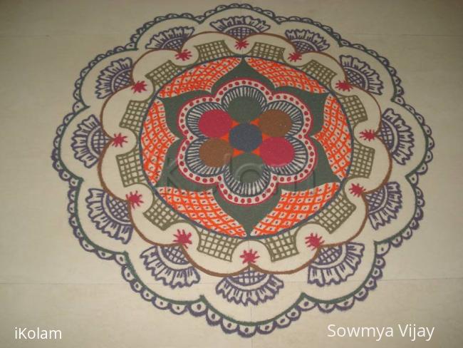 Rangoli: Margazhi Kolam-14