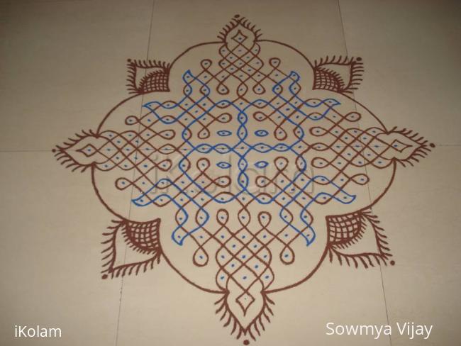 Rangoli: Margazhi Kolam 21