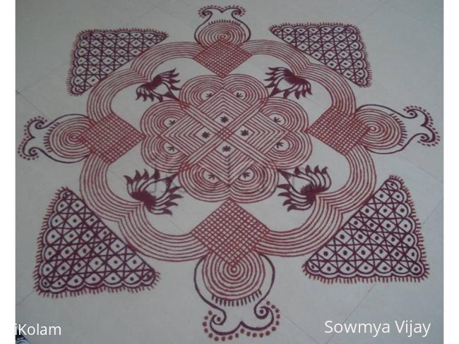 Rangoli: Margazhi Kolam-1