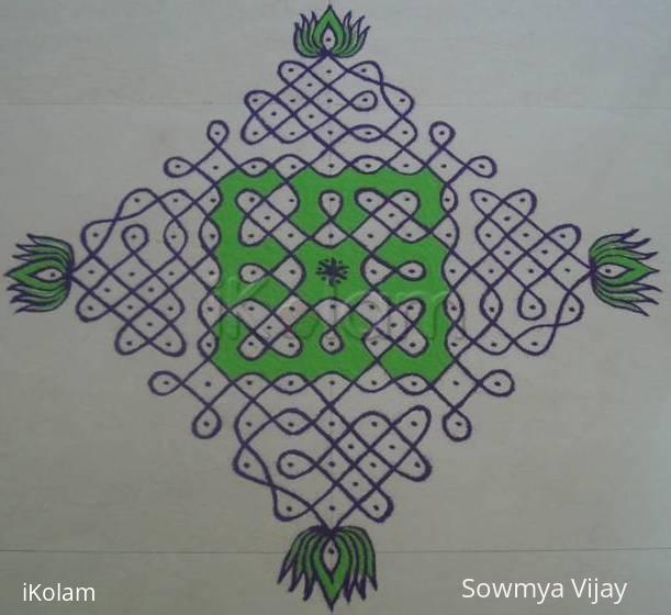 Rangoli: Margazhi Kolam-11