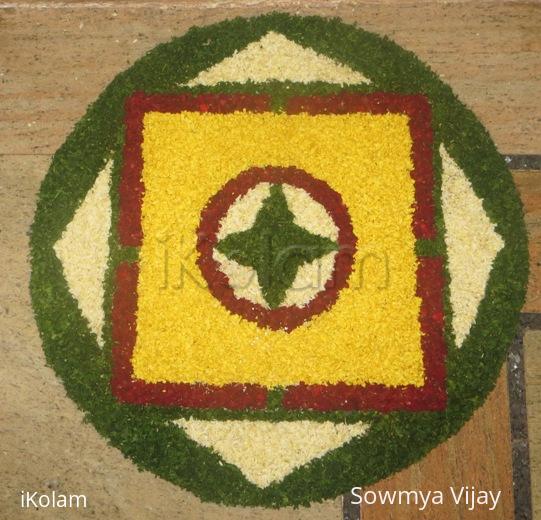 Rangoli: Onam 2015 Day 2