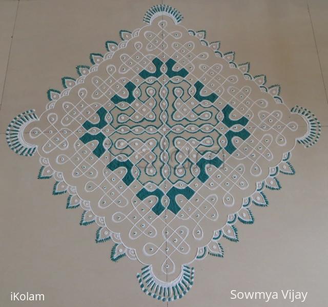 Rangoli: Margazhi Kolam Day 2