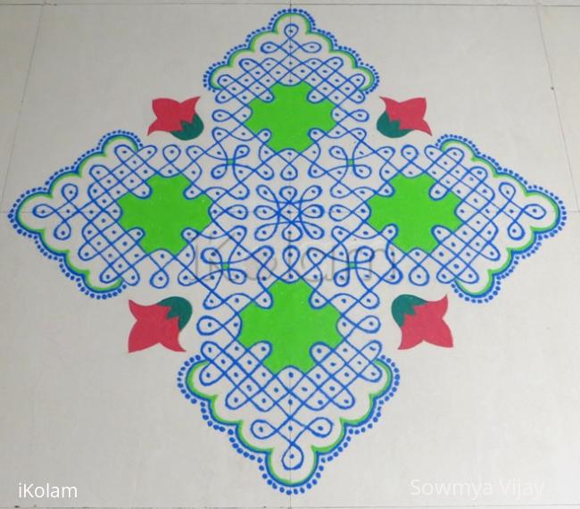 Rangoli: Margazhi Kolam Day 23