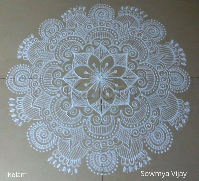 Rangoli: Free hand design