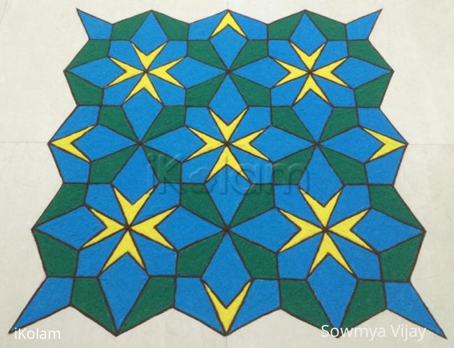 Rangoli: Margazhi Kolam 8