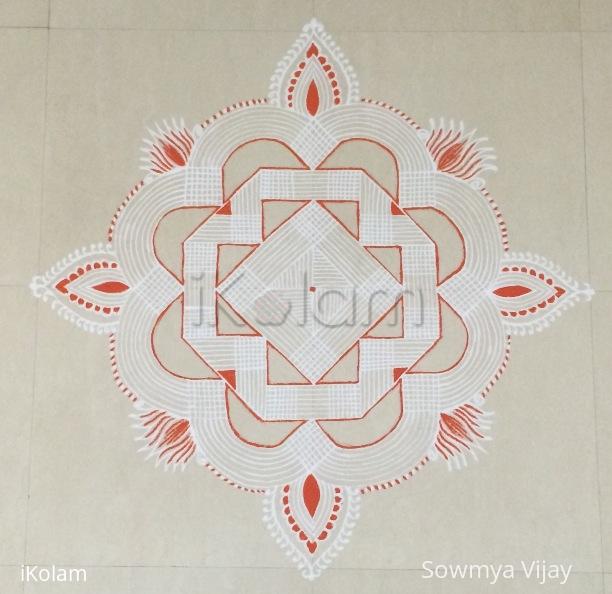 Rangoli: Margazhi Kolam 9