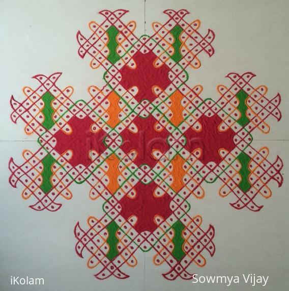 Rangoli: Margazhi Kolam 11