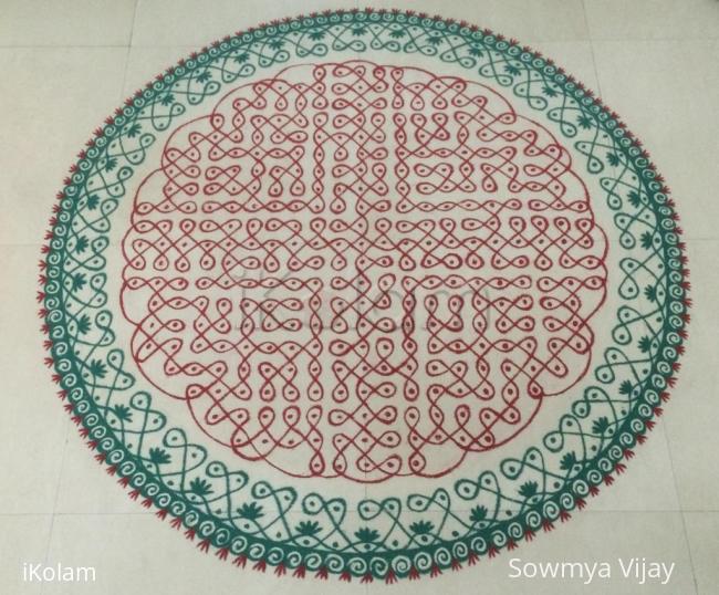 Rangoli: Margazhi Kolam 16