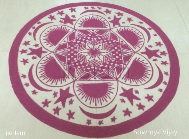 Rangoli: Margazhi Kolam 17