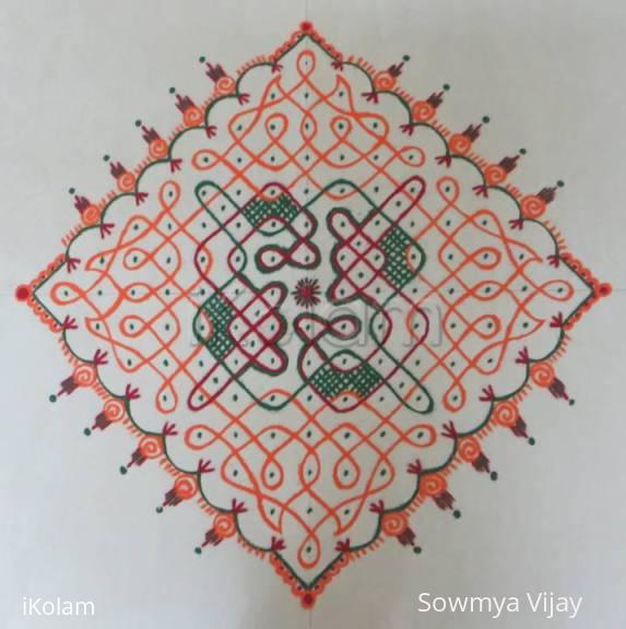 Rangoli: Margazhi Kolam-11